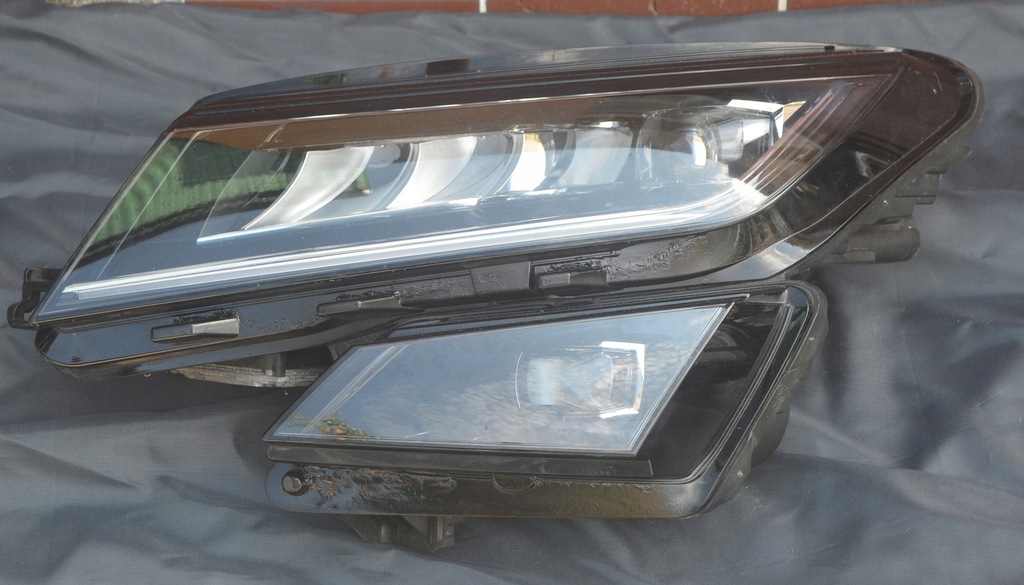 фото №1, Skoda kodiaq 2016- лампа левая перед full led 566941015f