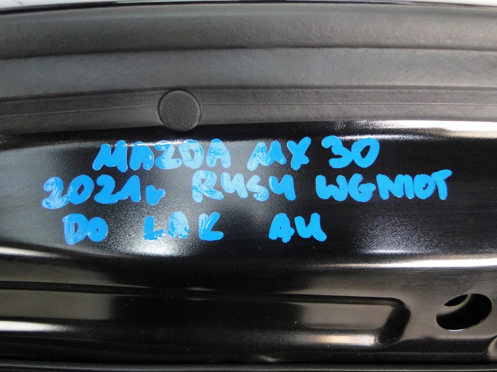 фото №10, Mazda mx-30 mx30 2020 капот крышка двигателя czarna