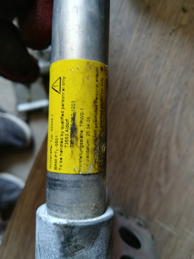 фото №6, Bmw 7 e65 pas безпеки задня задній лівий правий