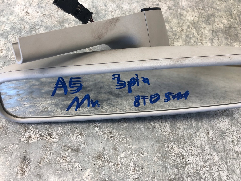 фото №5, Дзеркало внутрішнє 3 pin audi a5 8t0857511