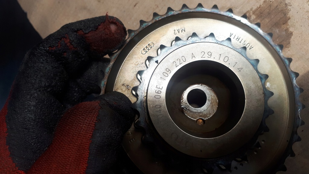 фото №8, A6 c7 4g a7 колесо розподільного валу 3.0 tfsi s4 b8 sq5 s5