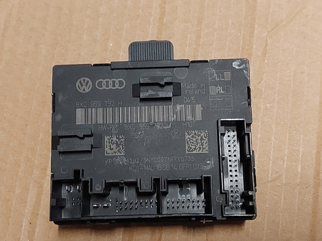 фото №1, Модуль блок управления дверь vw audi skoda 8x0959792h