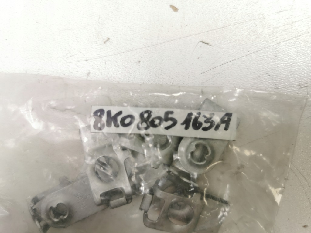 фото №7, Клипса пластина монтажная крепление защита двигателя do audi a6 оригинальный номер 8k0805163a