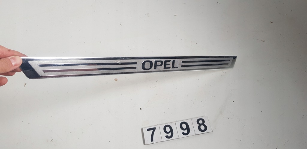 фото №2, Opel astra j gtc накладка порог левая хром