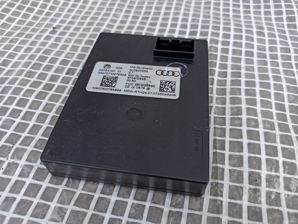 фото №1, Audi q7 4l модуль блок управления kessy keyless 4l0907335