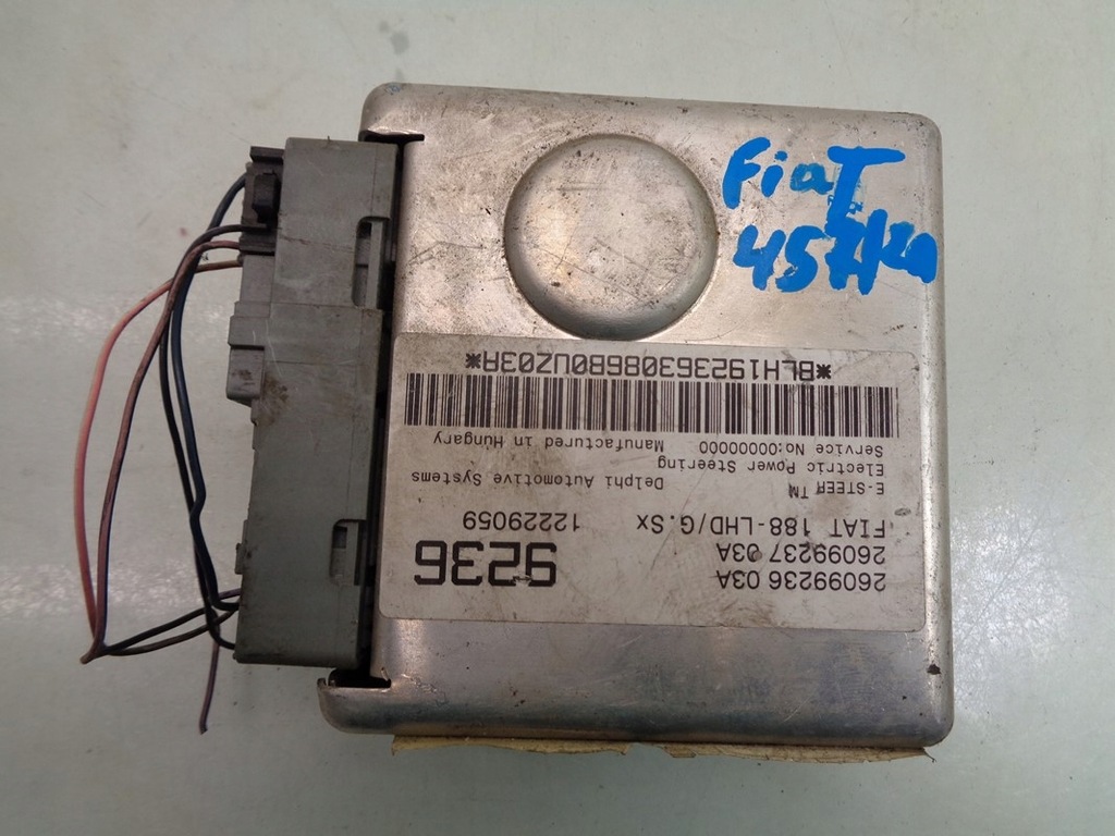 фото №1, Блок керування підсилювача fiat punto ii 12229059