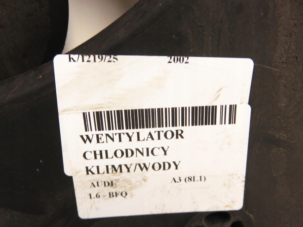 Вентилятор радиатора audi a3 8l1 1.6 8v 102 - bfq 1j0121207m 1j0121205b Киев