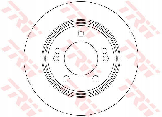 фото №3, Гальмівні диски гальмівні колодки задня trw kia pro cee'd