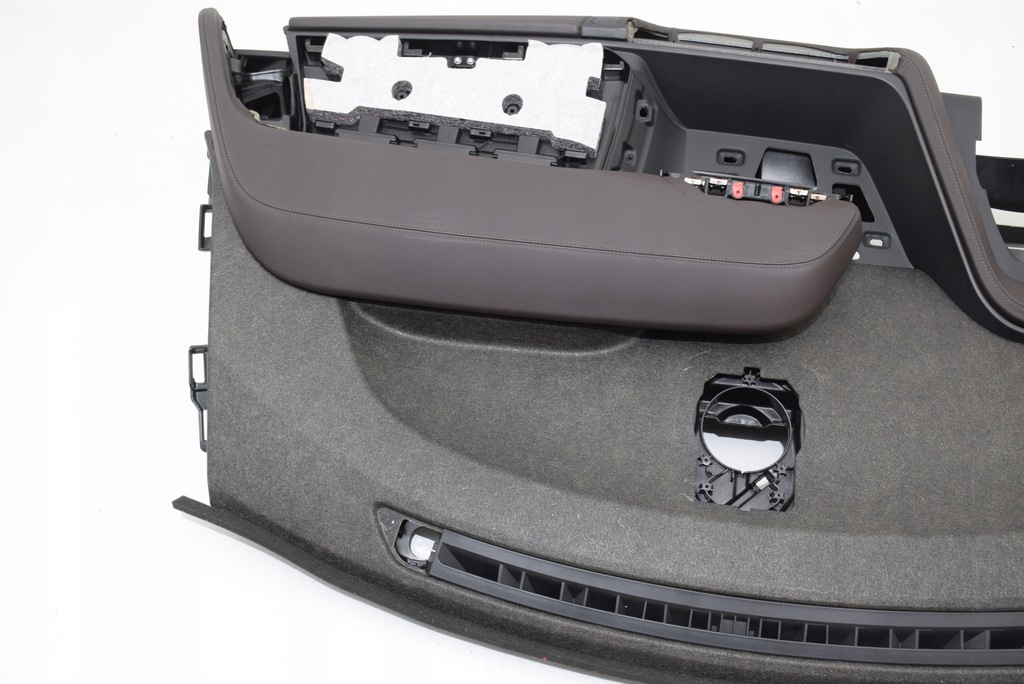 фото №14, Bmw i3 i01 / i01 lci панель приладів приладова консоль панель приладів шкіра dalbergiabraun