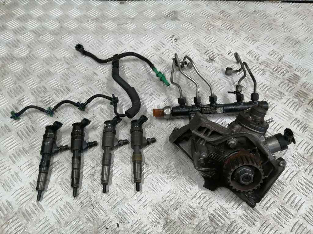 фото №8, C4 cactus 1.6 bluehdi система впрыскной насос форсунки 9811347380 0445110566