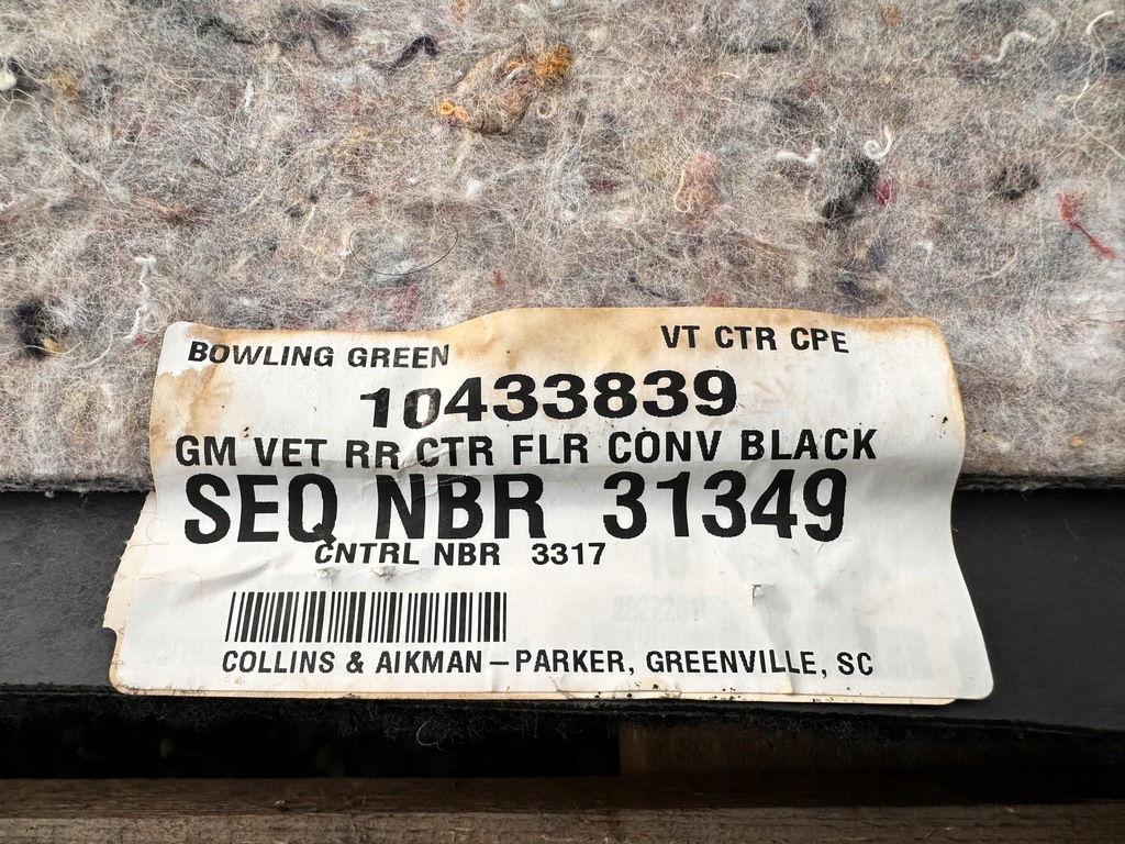 фото №10, Обшивка багажника chevrolet corvette cabrio c5 1997 - 2004