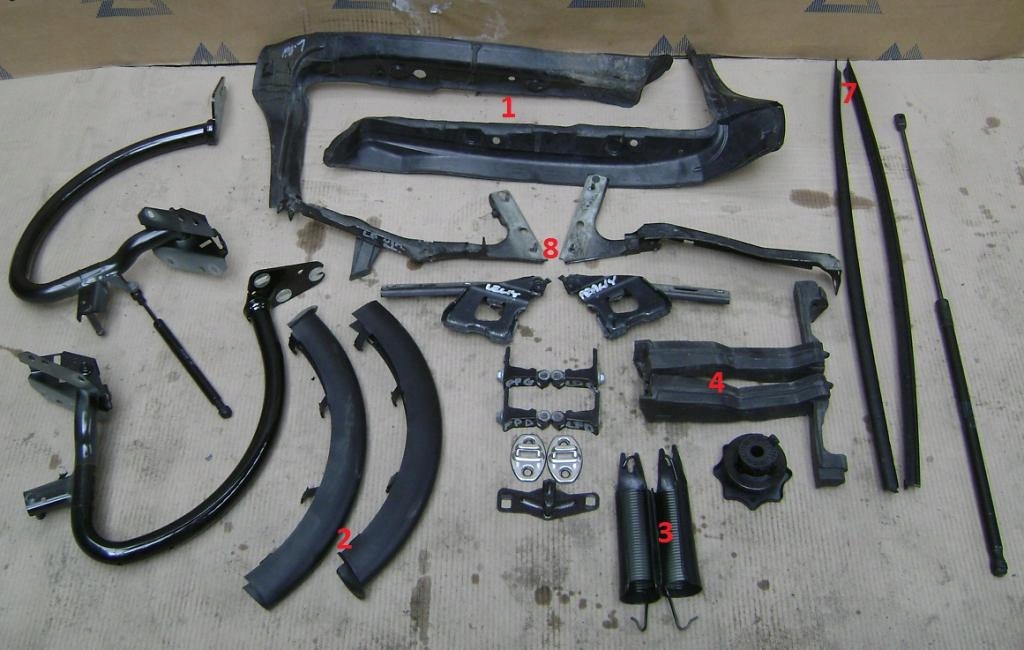 фото №1, Защита крыла пена audi a5 lift 12-