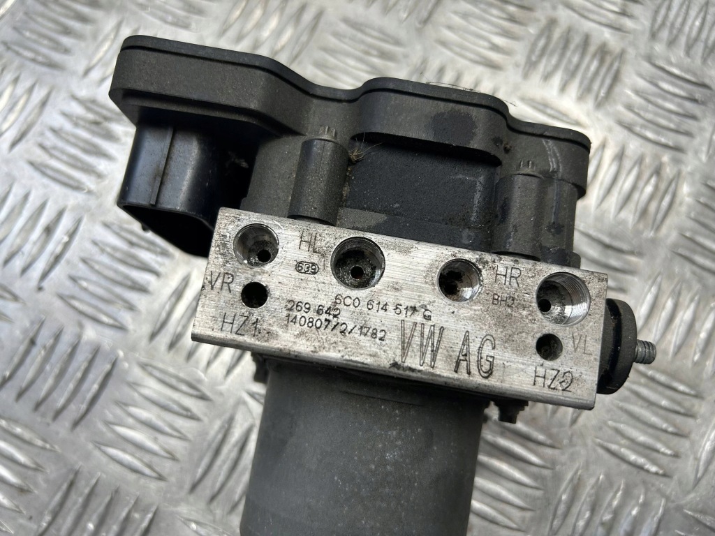фото №5, Насос блок керування abs vw polo v 6r 6c skoda seat audi 6c0614517g