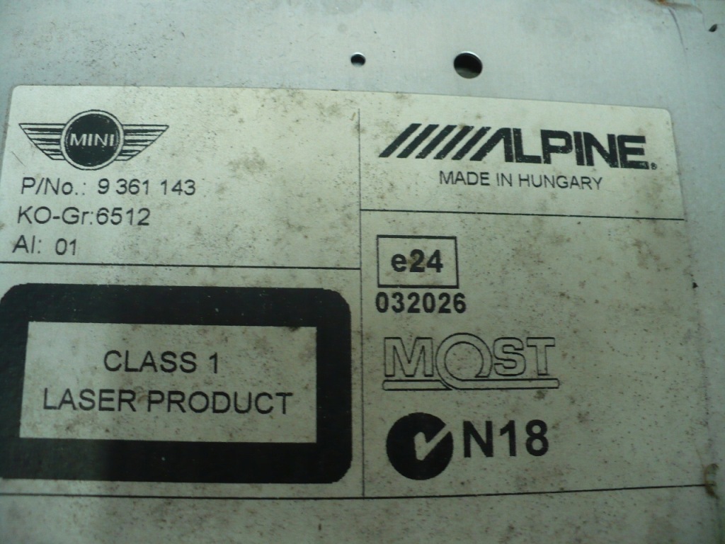 фото №11, Mini countryman r60 10-17 радіо навігація navi alpina 9361143 2611908-01