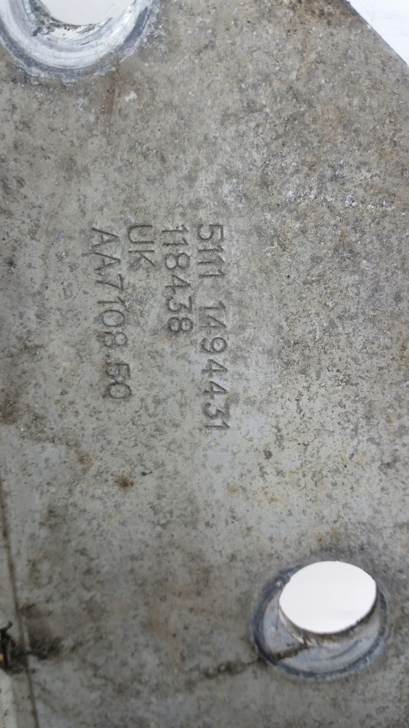 фото №2, Оригинальная балка бампера mini r50 r52 r53 1494431