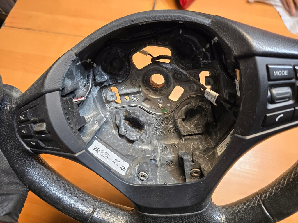 фото №12, Bmw 3 f30 f31 воздуховод кожа мультифункция 62558181 62558151