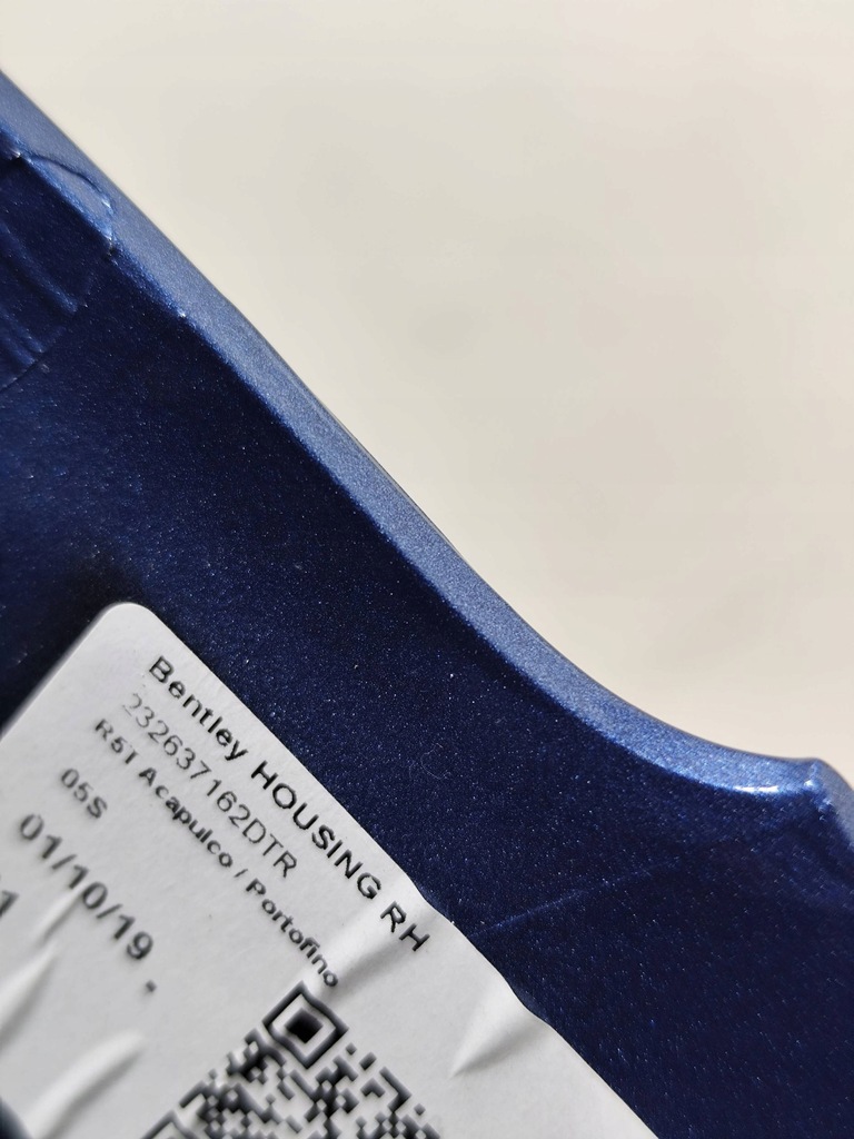 фото №7, Bentley continental gt 17- правая корпус зеркало накладка ассистент oryg