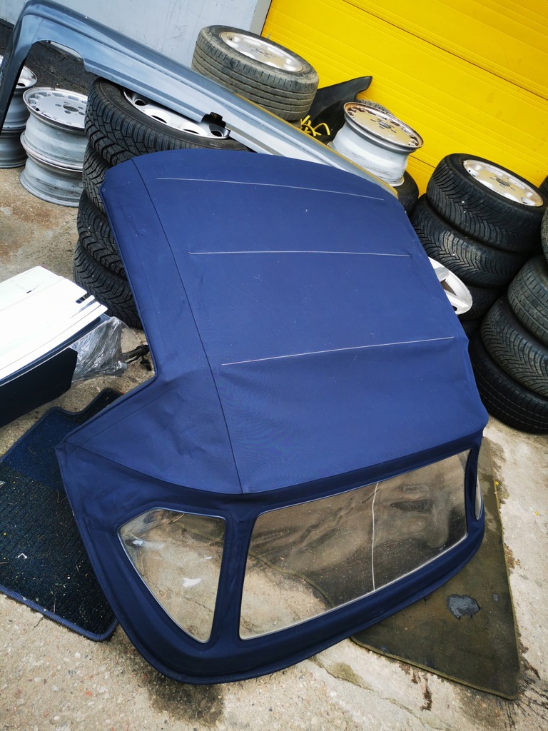 фото №7, Крыша мягкая крыша мягкий крыша niebieski каркас granatowy mercedes r107 sl107