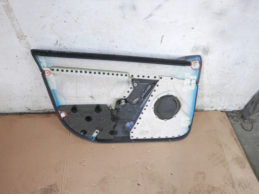 фото №7, Обшивка обивка правая перед opel vectra c gts hb 02-05