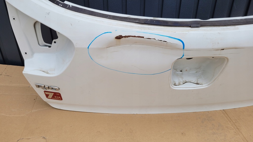 фото №6, Крышка багажника багажника задняя задняя kia rio iii 2011