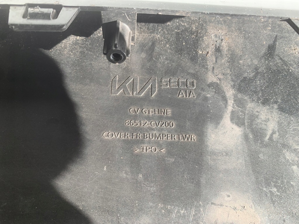 фото №13, Kia ev6 gt line бампер перед передний 86511-cv200