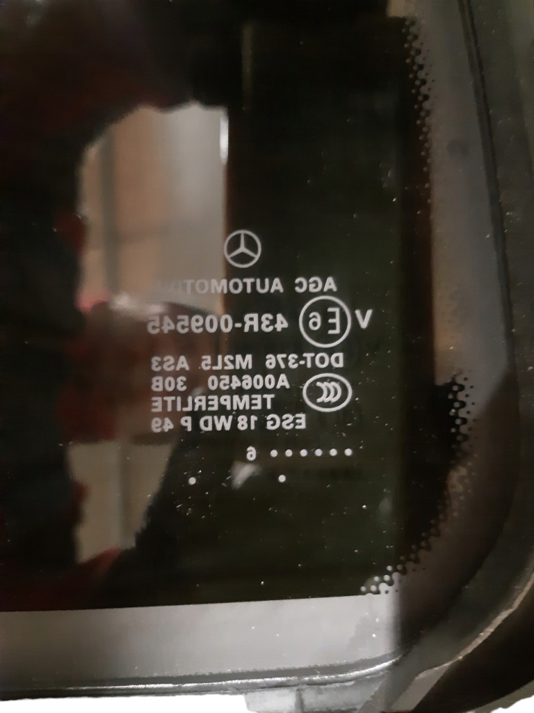 фото №4, Mercedes x166 gls стекло стекло дверь правый задняя