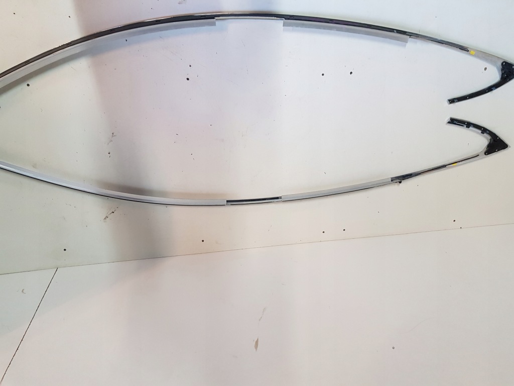 Tesla s правая левая молдинг боковая хром крыша Доставка