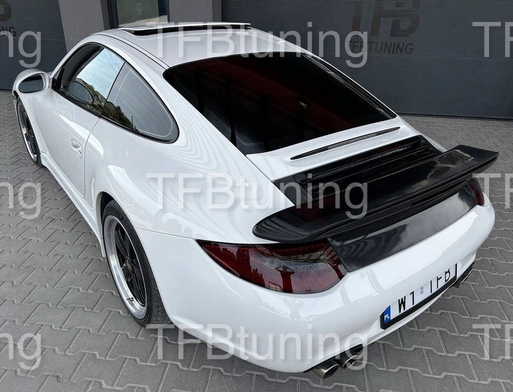 фото №9, Спойлер кришка багажника turbo porsche 911 997 спойлер tfb тюнінг