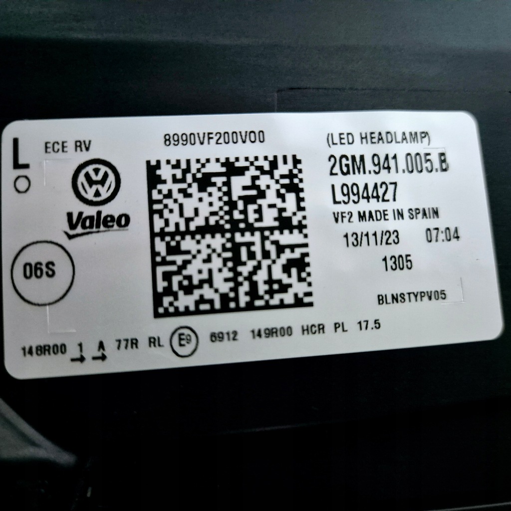 фото №10, Vw t - cross 2gm lift лампа левая full led eu