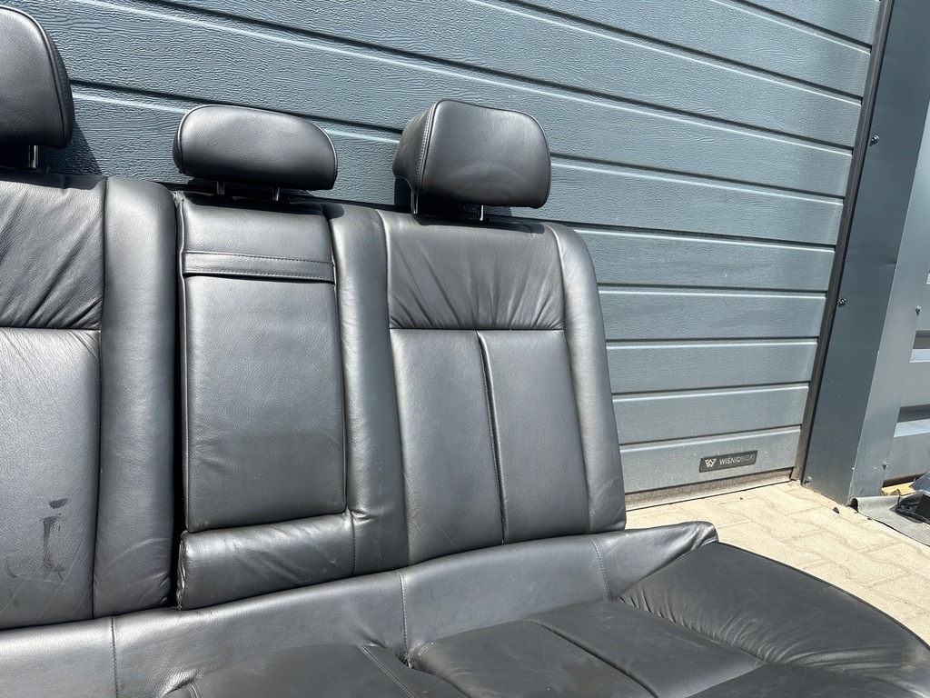 фото №5, Peugeot 607 заднее сиденье сиденья задние с подогревом кожа