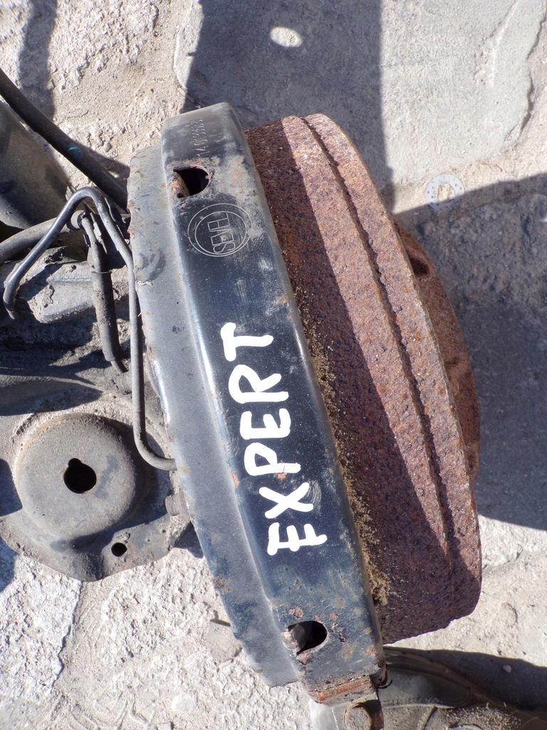 фото №11, Oś балка задняя подвеска peugeot expert ii тормозные барабаны