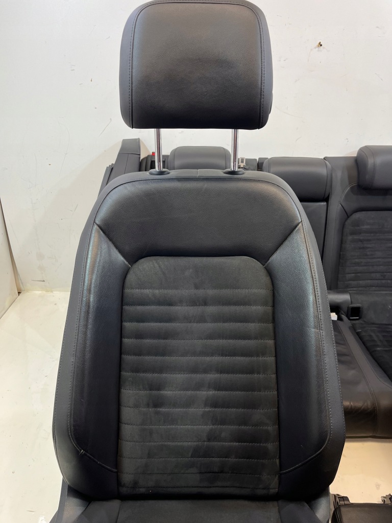 Сиденья заднее сиденье комплект vw passat b8 3g kombi alcantara кожа подогрев Недорого