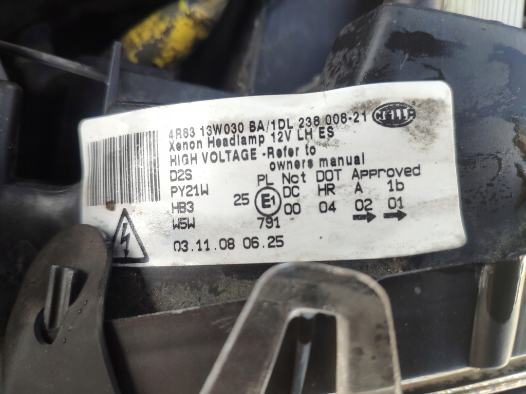 фото №11, Jaguar s-type ii x200 перед бампер капот крыло лампа pef радиатор lift