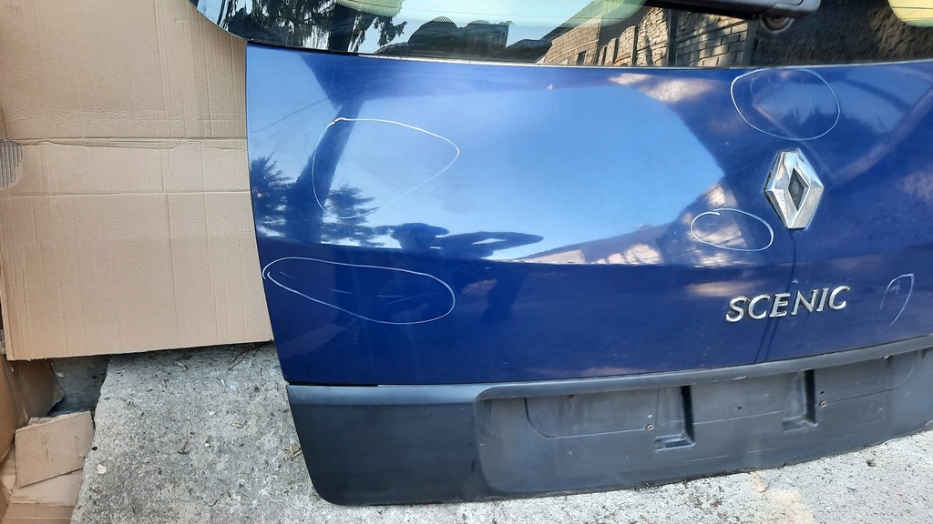 фото №2, Кришка багажника задня renault scenic 04r