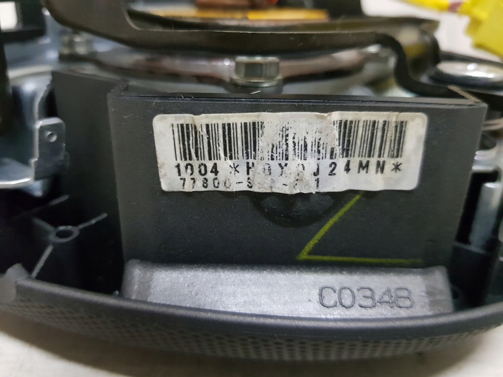 фото №6, Подушка повітряна подушка безпеки водія honda jazz ii 02-08