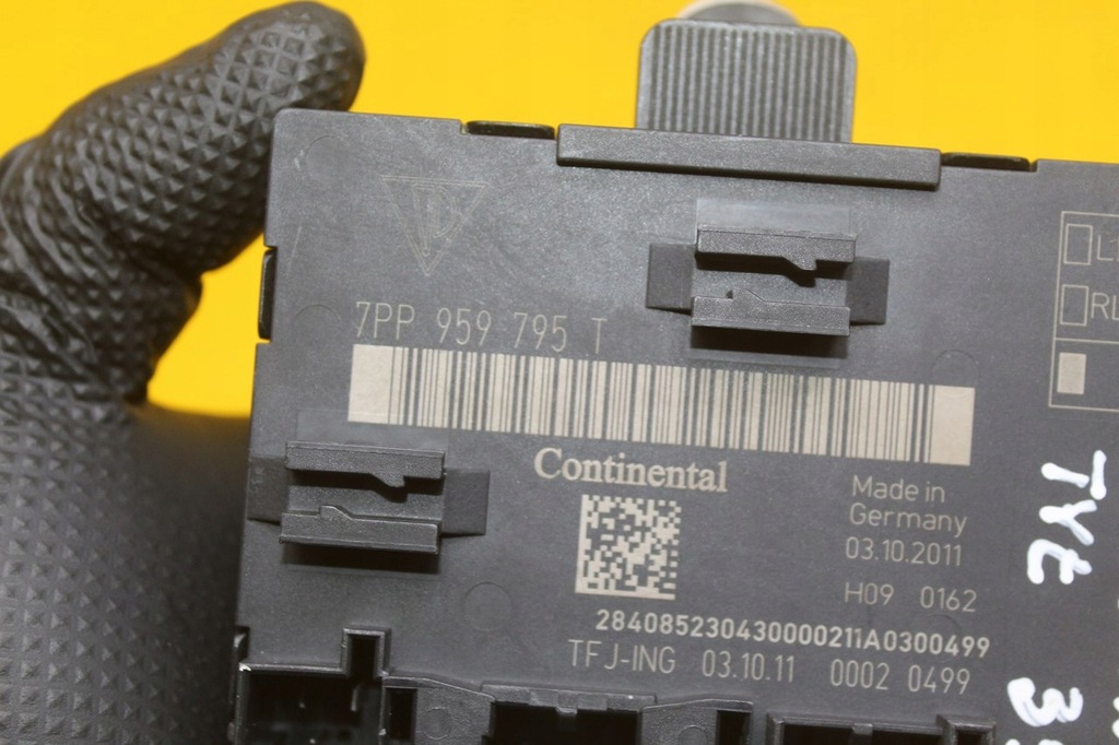 фото №5, Блок керування модуль двері задня porsche cayenne ii 7pp959795t