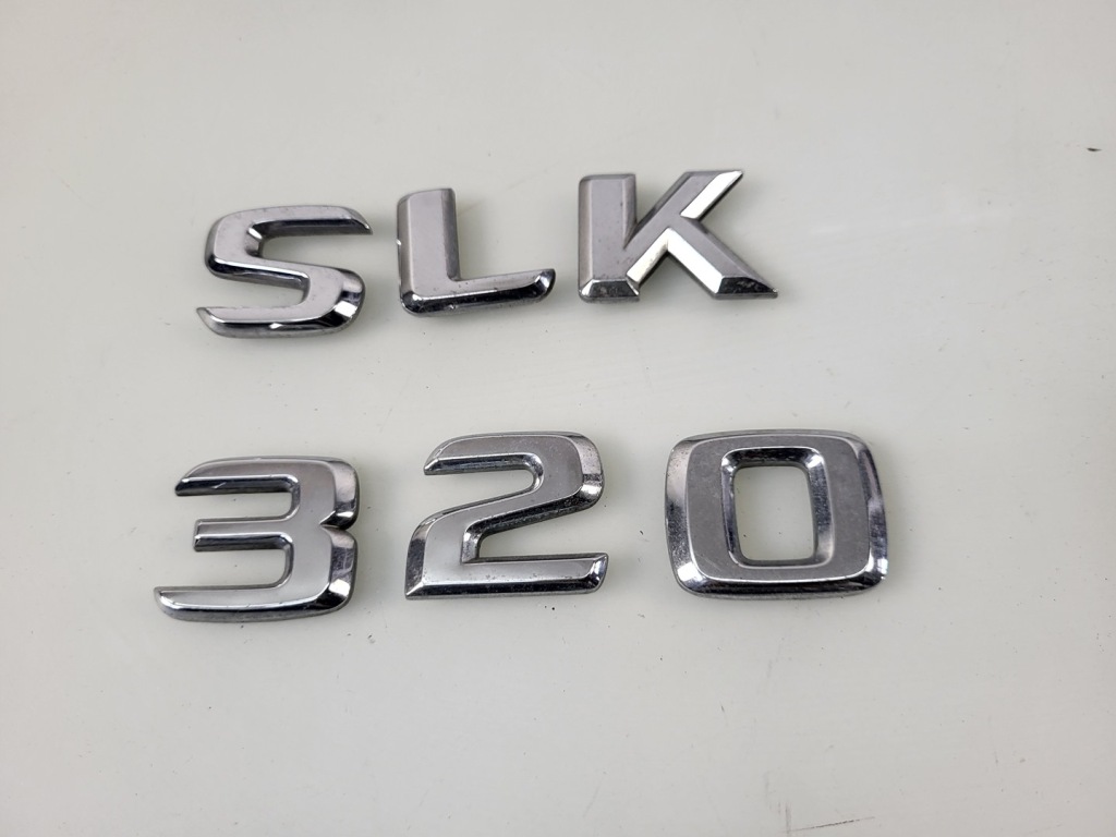 фото №3, Значок емблема літери кришки mercedes slk 320 r170 lift
