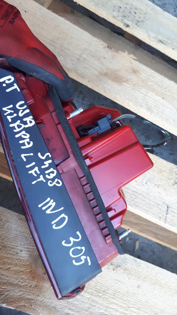 фото №6, S4 b8 a4 lift лампа правий задня кришка багажника usa