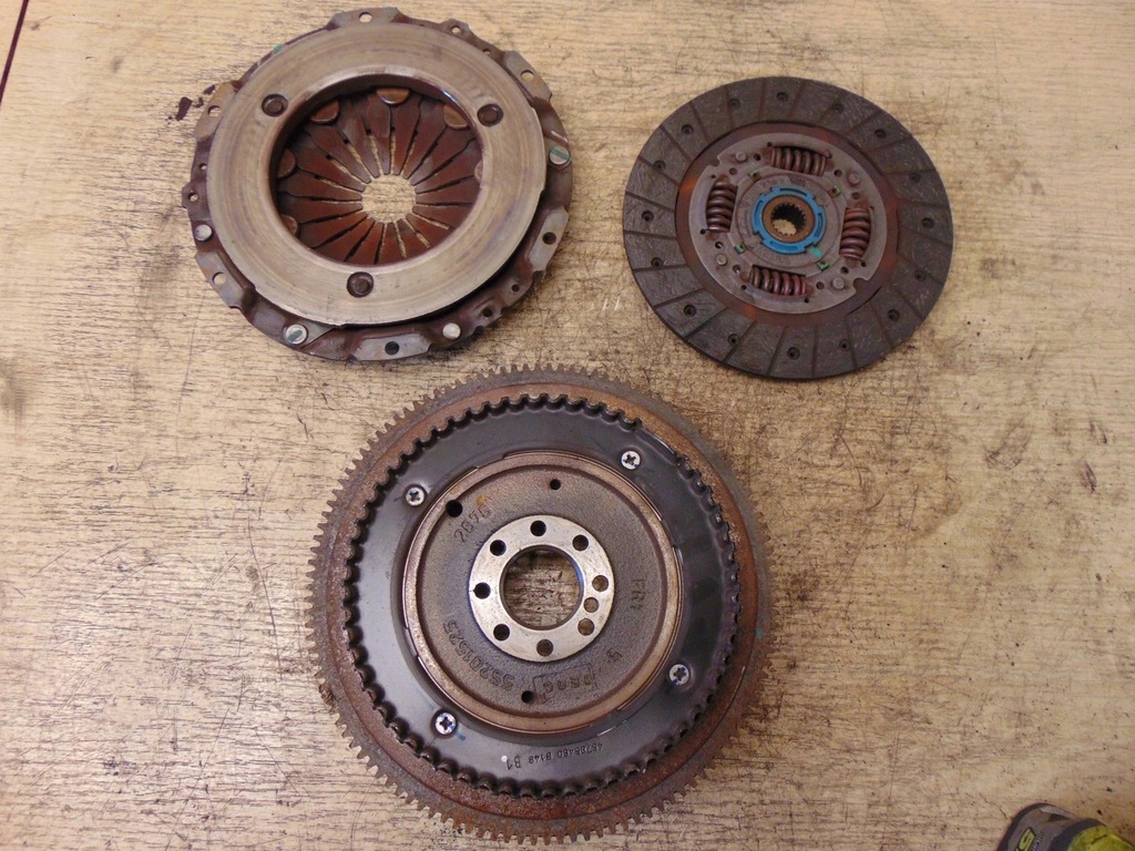 фото №9, Сцепление колесо жёсткий fiat doblo ii 1.3 mtj