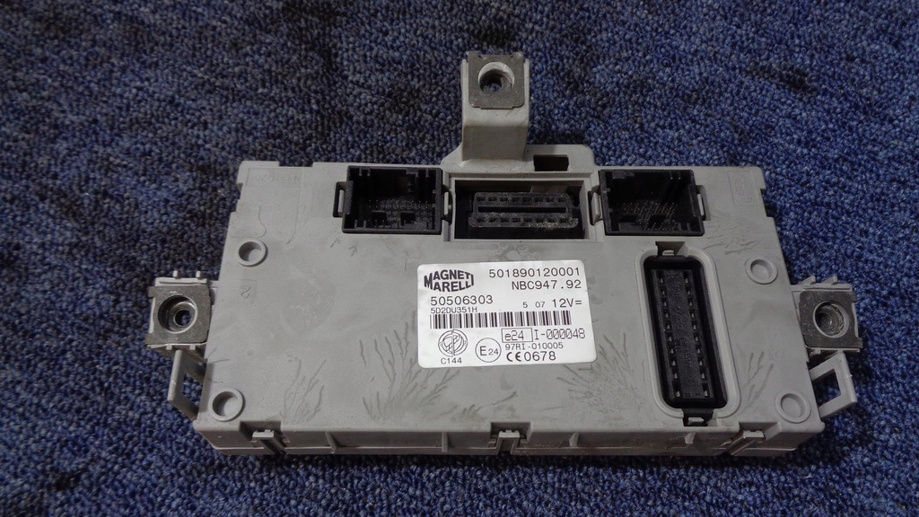 фото №9, Бортовий комп'ютер замок запалювання bsi 0261s01032 00551950240 alfa romeo gt 2.0 16v jts