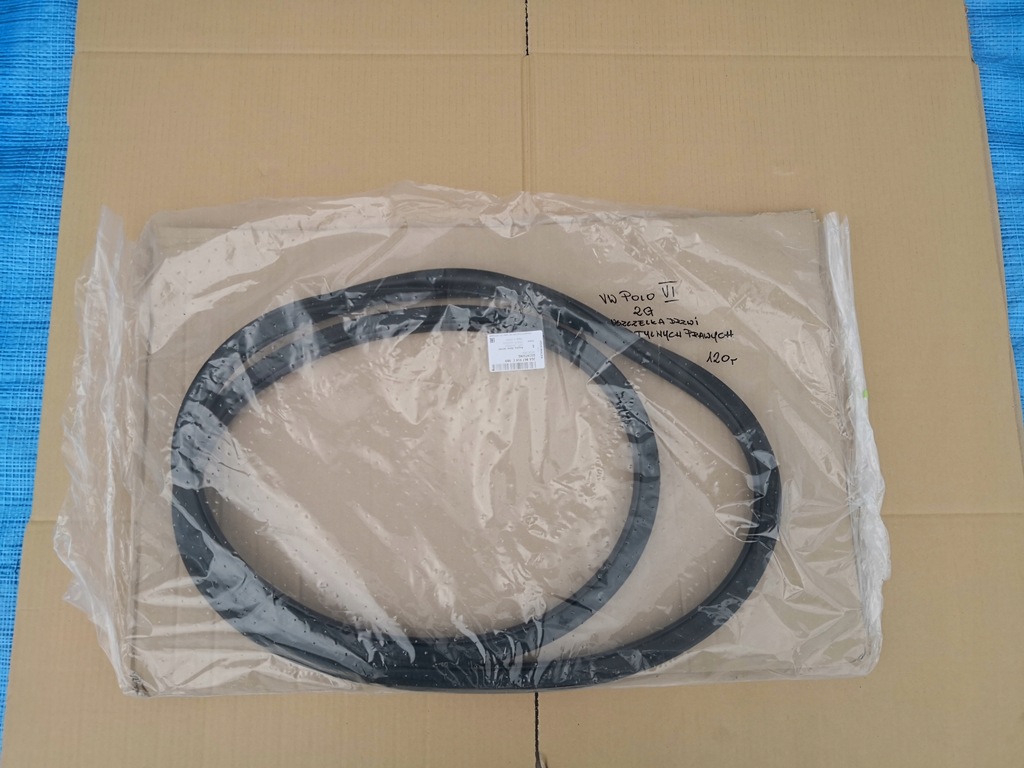 фото №5, Vw polo vi 2g 2g0 прокладка дверь правых задних