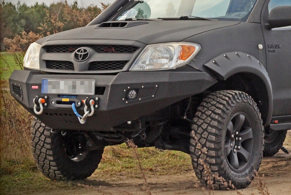 фото №15, Бампер передній сталевий toyota hilux vigo 2005-2011 more 4x4