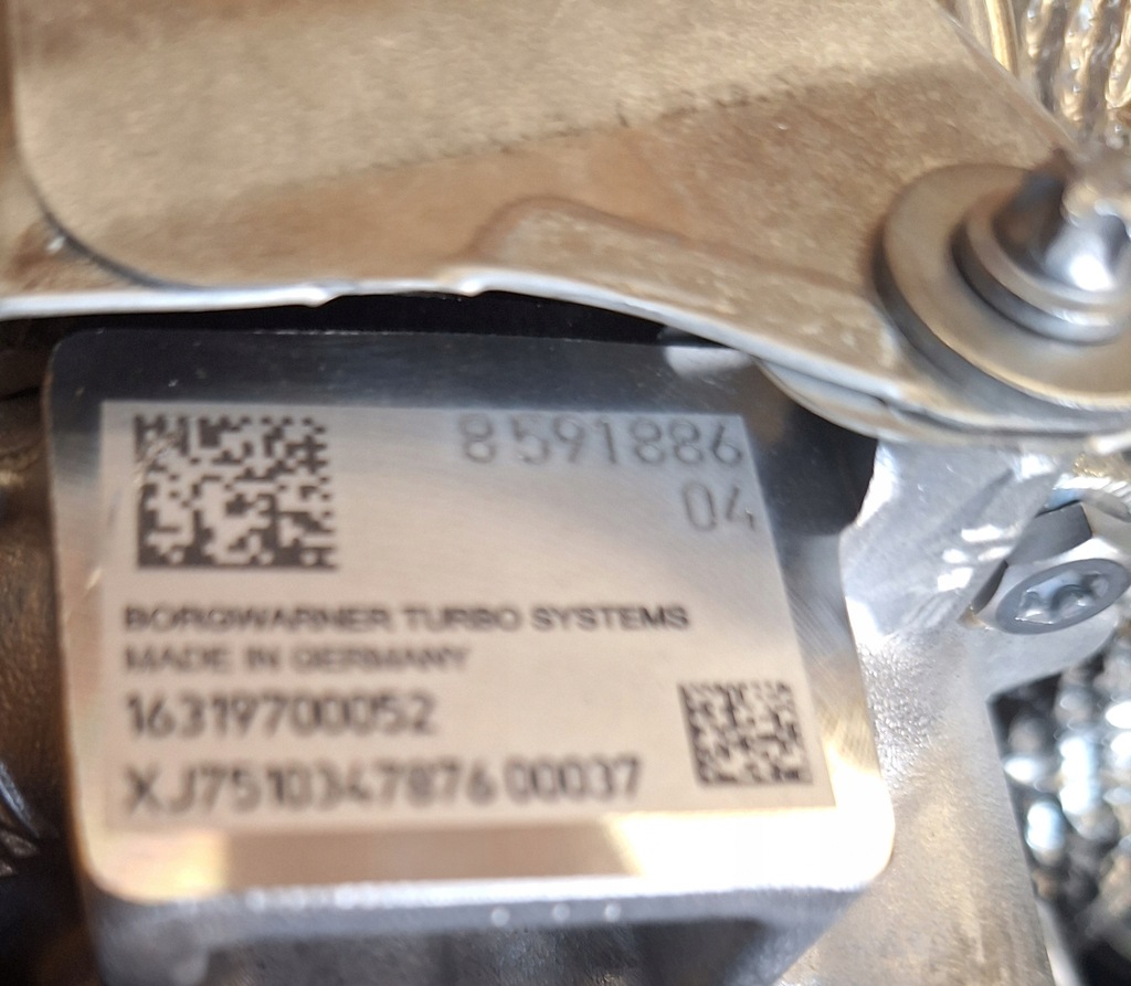 фото №13, Bmw g20 g21 g30 g31 g32 b47d двигатель kompletny idealny b47d20b g01 g02 x3