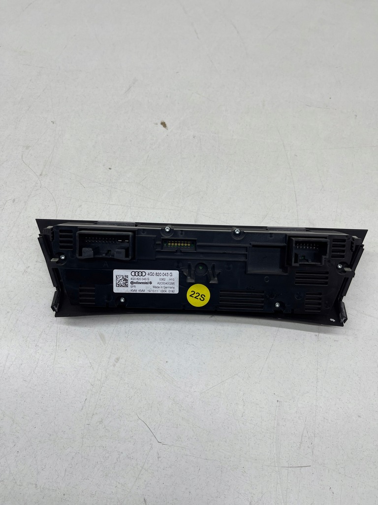 фото №13, Audi a6 c7 панель управление вентиляция кондиционера