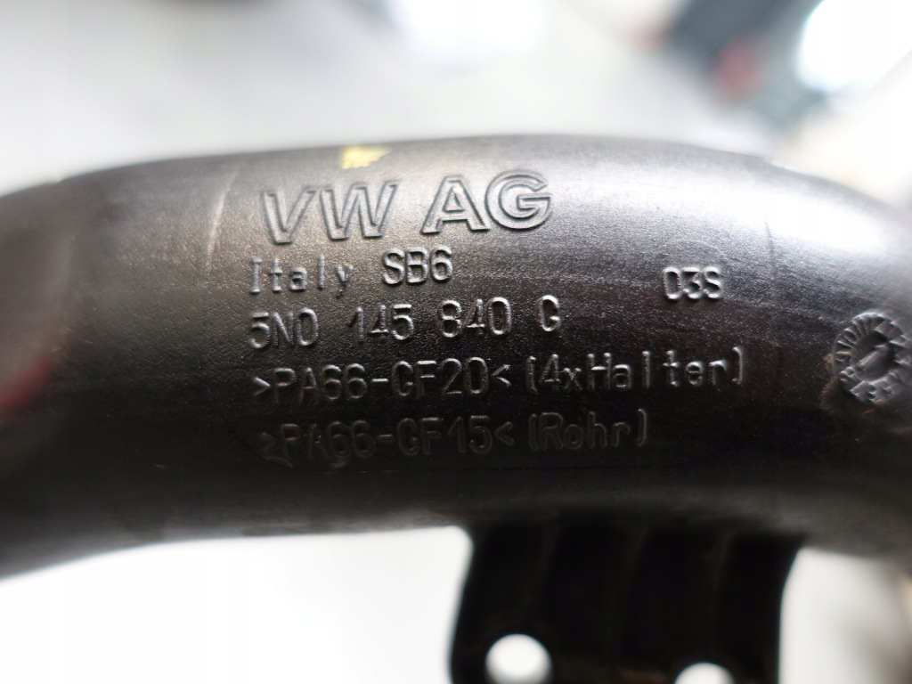 фото №3, Vw beetle 5c 2.0 tdi cff труба шланг інтеркулер