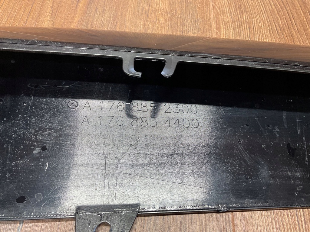 фото №8, Mercedes-benz a w176 2016 перед спойлер бампера передний