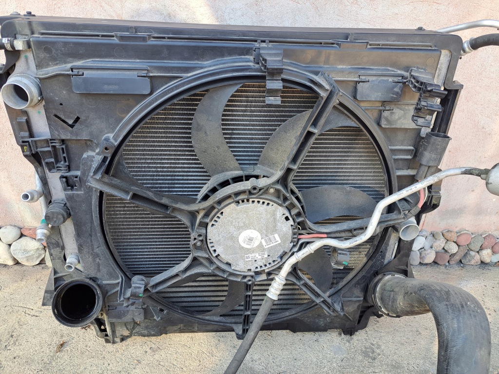 Bmw x5 f15 4.0e n20 гібрид комплект радіатор 7807624 7646751 7634467 Оригінал