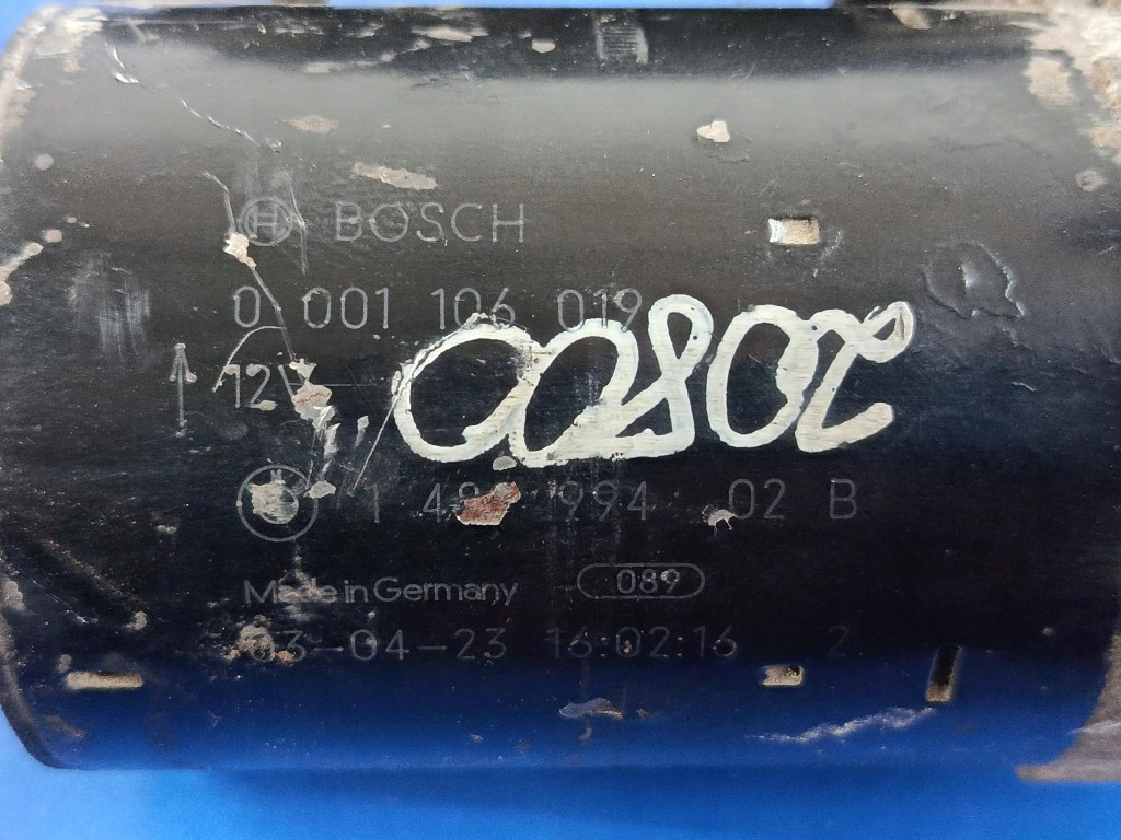 Mini one cooper r50 1.6 16v стартер bosch 0001106019 перевірений в Україні