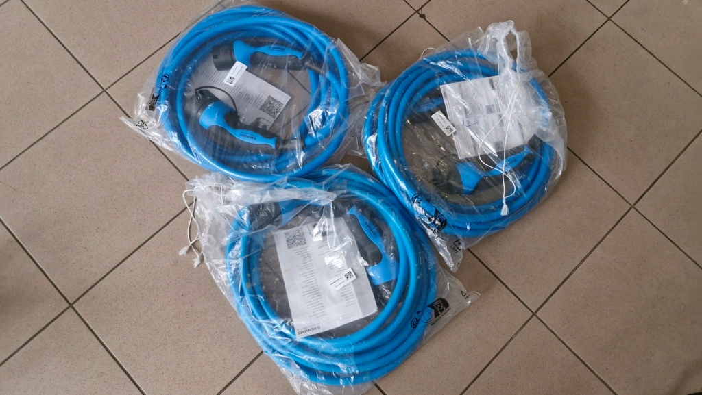 фото №16, Шланг зарядний пристрій електрична кабель tesla 3 mennekes 1039810-00-a gwr