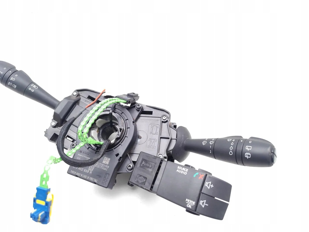 фото №11, Renault clio індикатор двірники перемикач łodygi + кільце шлейф підрульового перемикача 2019